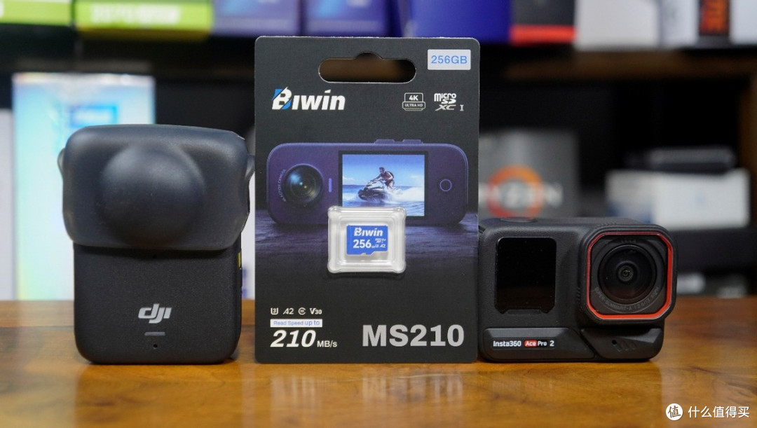 佰维MS210搭配大疆Osmo360与insta360 Ace Pro2运动相机实测