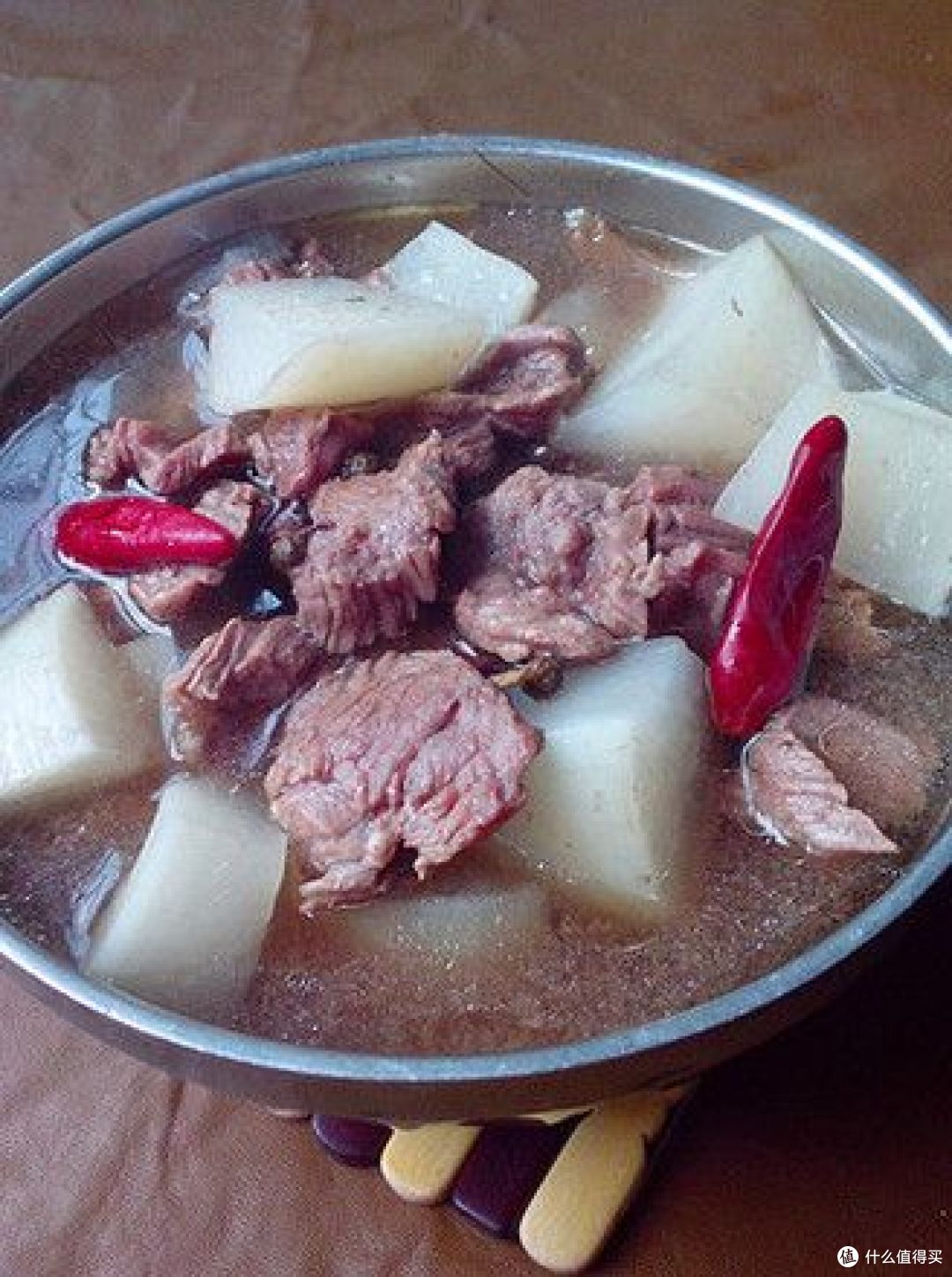 电饭煲白萝卜炖牛肉,秋天滋补真好吃!