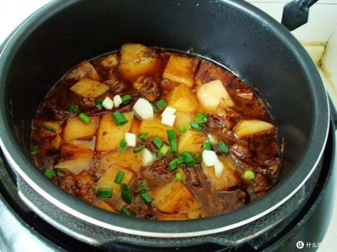 电饭煲白萝卜炖牛肉,秋天滋补真好吃!