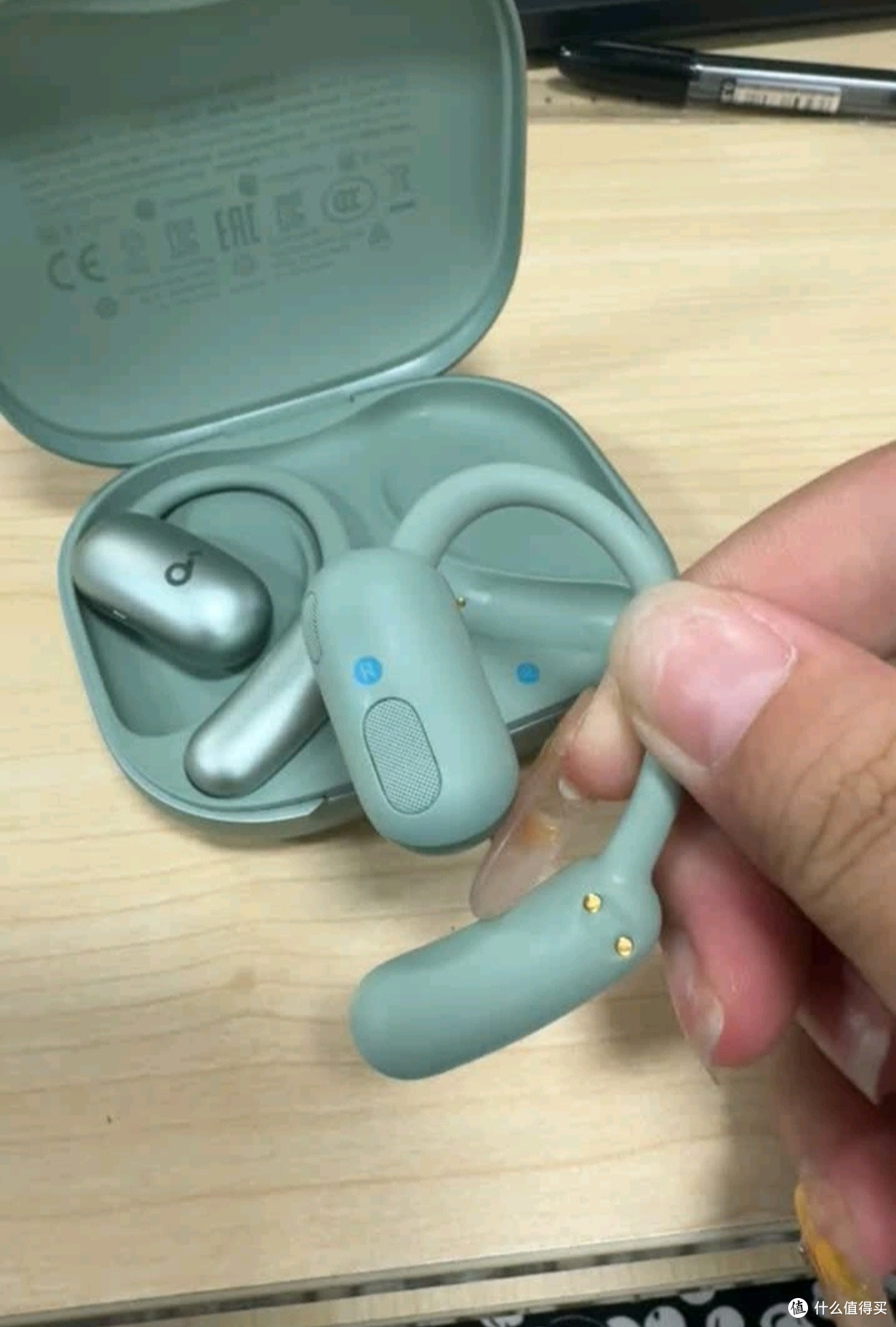 声阔(SoundCore)【国家补贴】飞跃线Air开放式耳机挂耳式AI智能