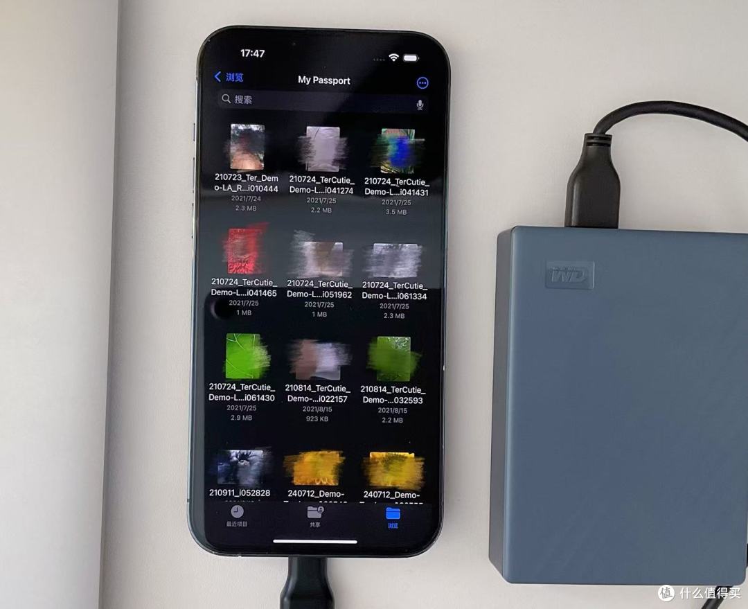 手机存储不够?扩容新选择,西数My Passport 移动硬盘USB-C版