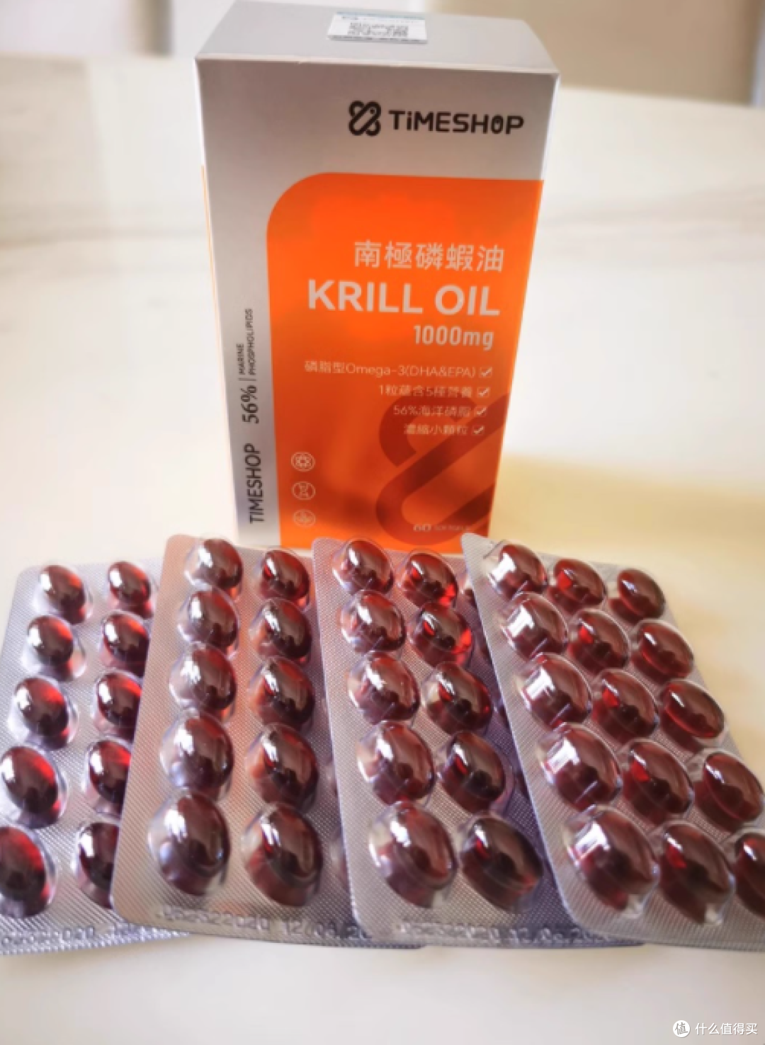 💥血管救星 | TIMESHOP 纯南极磷虾油胶囊