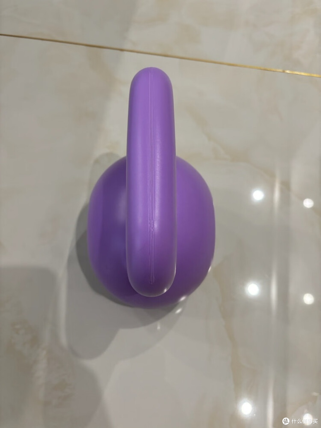 宿舍健身神器,丁香紫壶铃