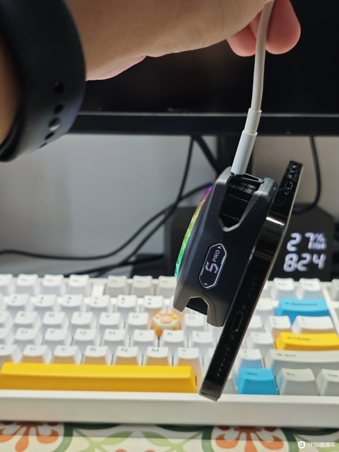 黑鲨5Pro磁吸散热器试用报告