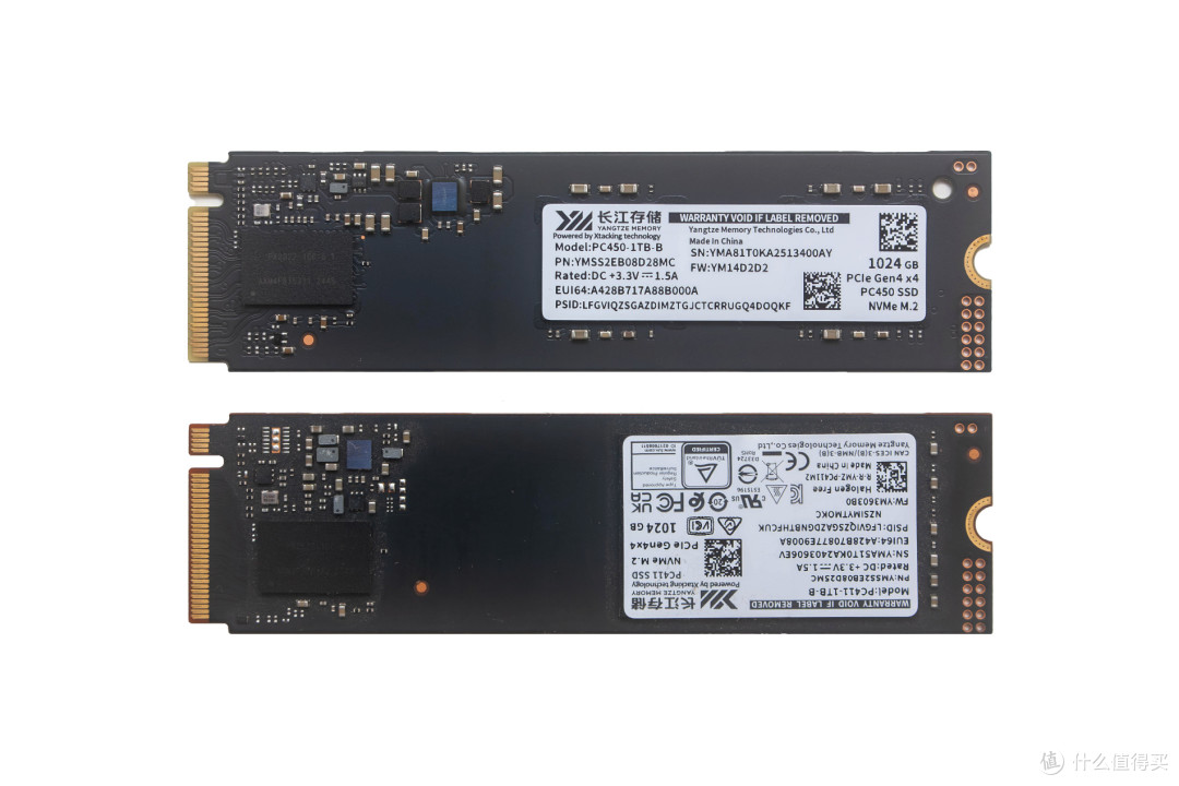 升级晶栈4.0闪存:长江存储PC450 1TB商用SSD评测