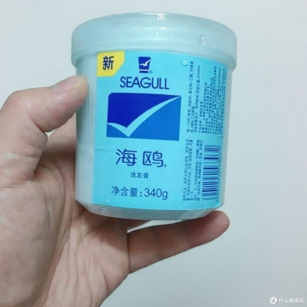 经典国货焕新!海鸥340g洗发膏,清爽洗护忆旧味