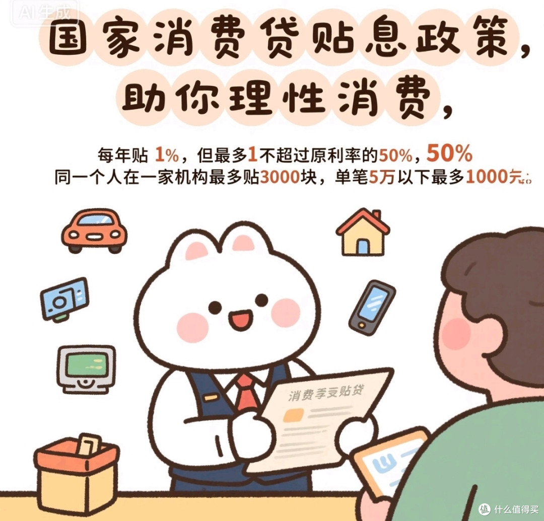 国家发消费贷贴息啦!最高省3000,9月起就能用
