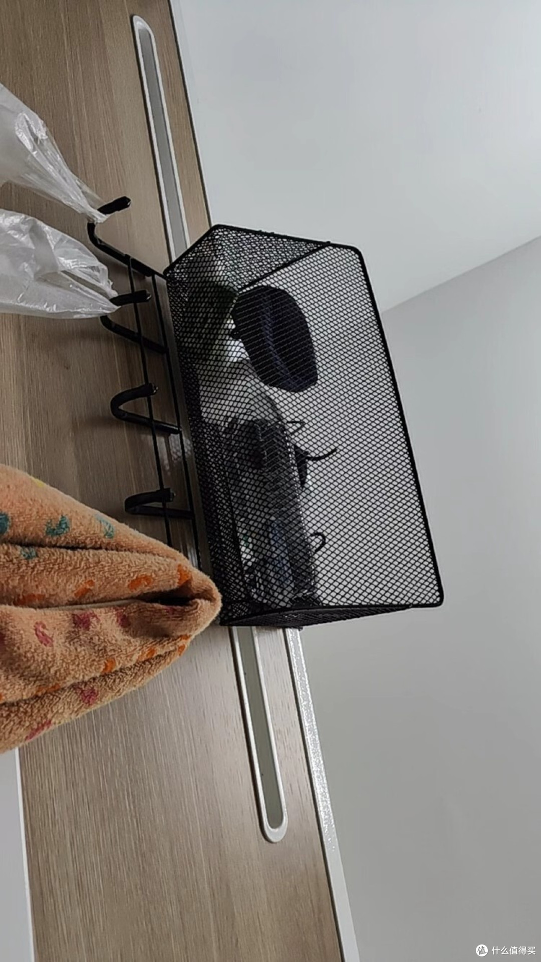 铁艺网格篮挂钩组合提升宿舍收纳