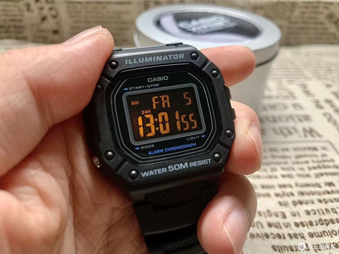 初中生手表怎么选?卡西欧W-218H,性价比与实用性的完美结合