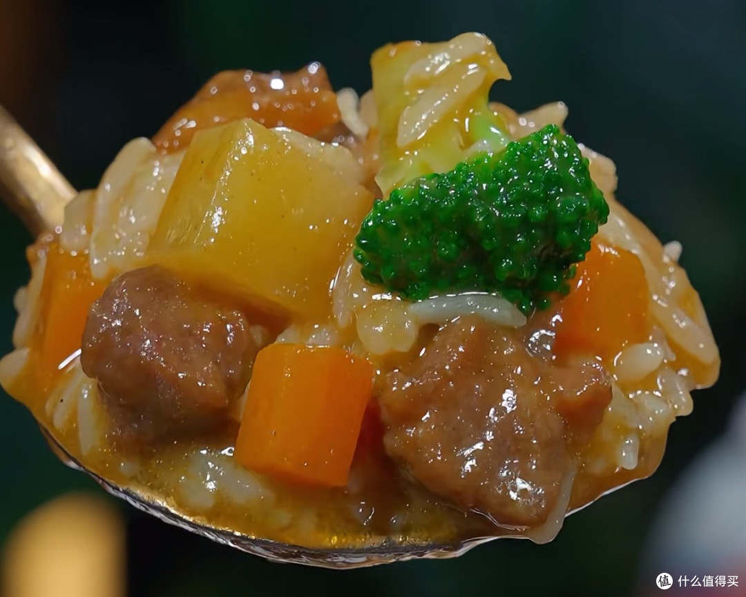 孩子的最爱,香喷喷的咖喱土豆牛肉饭