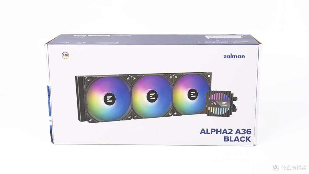 低噪稳压9950X3D,磁吸数显屏,ZALMAN思民ALPHA2 A36水冷评测