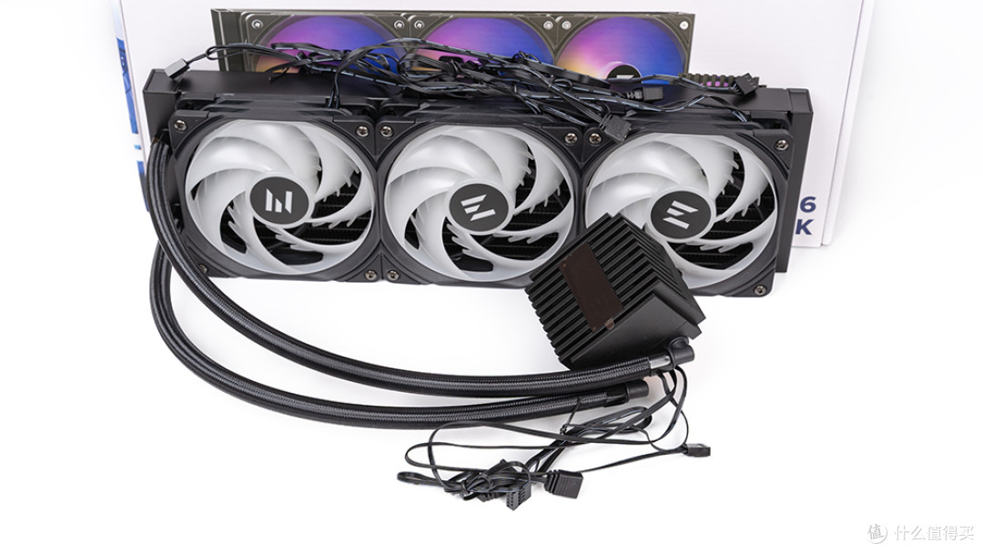 低噪稳压9950X3D,磁吸数显屏,ZALMAN思民ALPHA2 A36水冷评测