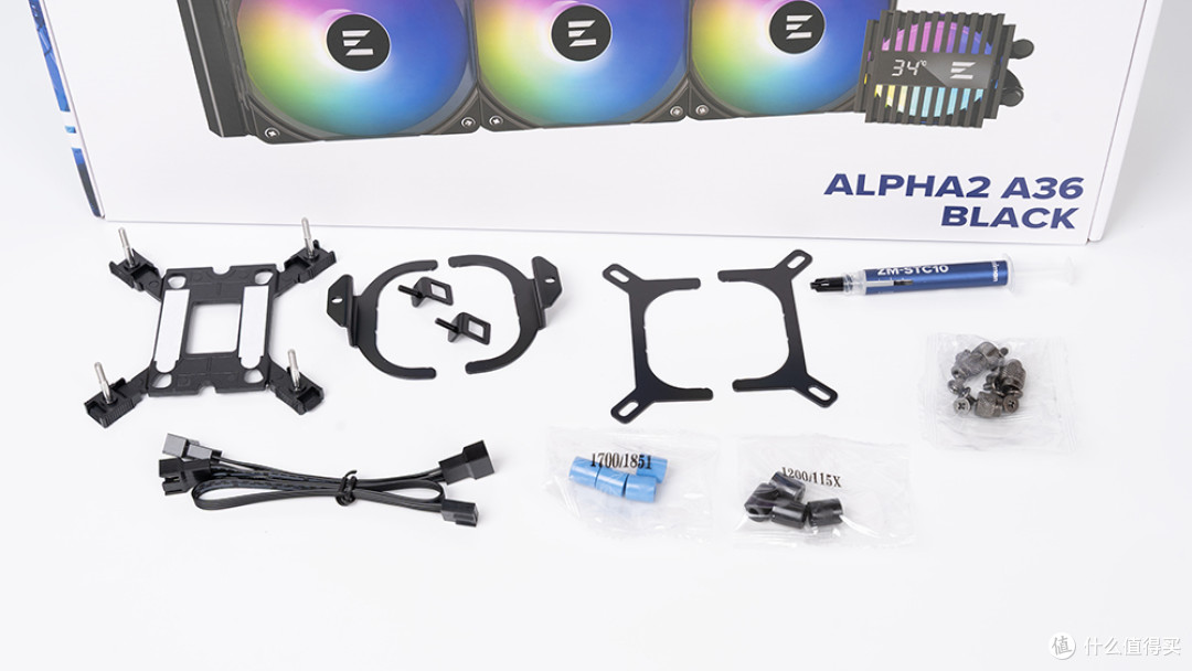 低噪稳压9950X3D,磁吸数显屏,ZALMAN思民ALPHA2 A36水冷评测