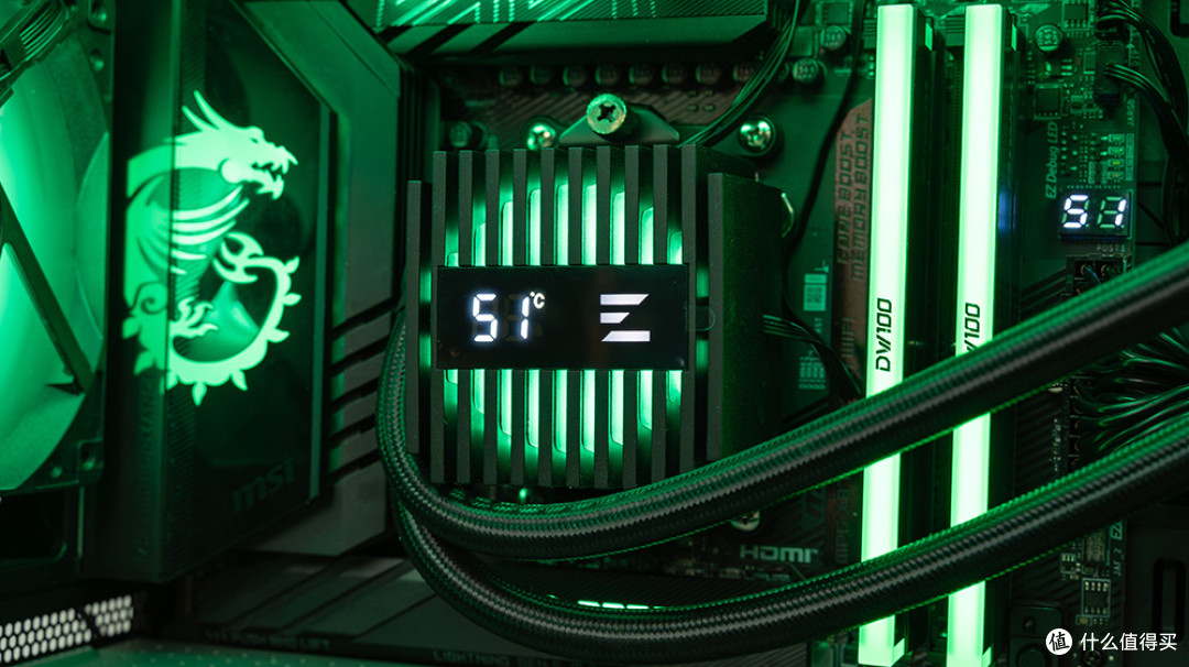 低噪稳压9950X3D,磁吸数显屏,ZALMAN思民ALPHA2 A36水冷评测