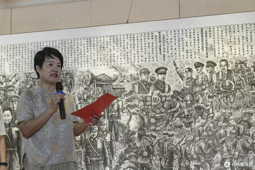 崔宁抗日战争长卷展”在龙口市美术馆震撼展出