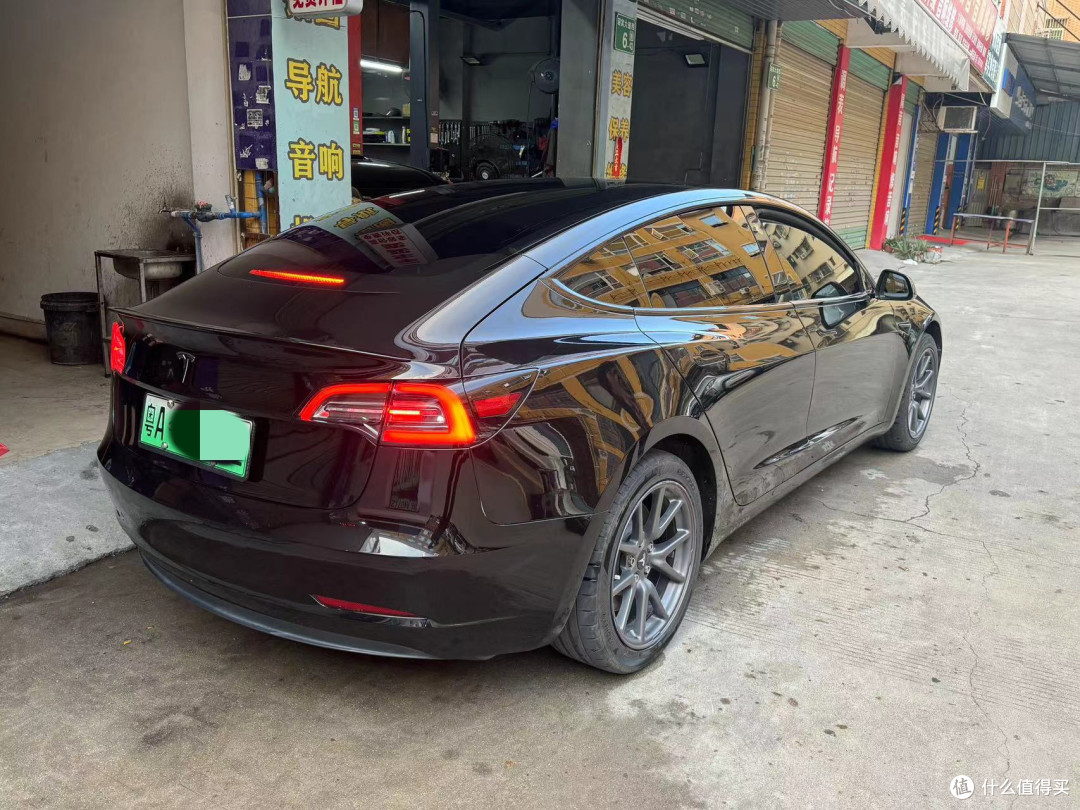 进口Model 3 14万公里底盘整备