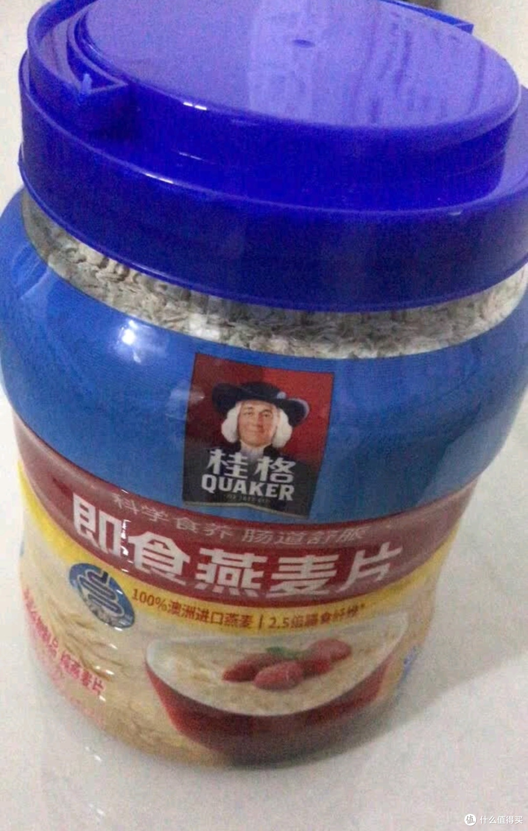 桂格(QUAKER)即食燕麦片1000克罐装 营养早餐 膳食