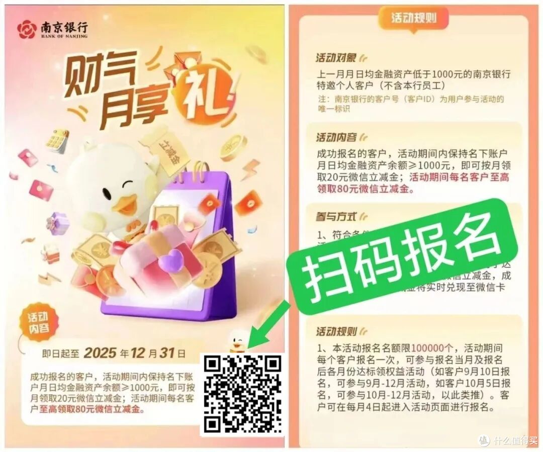 手慢无!简单领80元微信立减金,中行1888开奖,平安23元