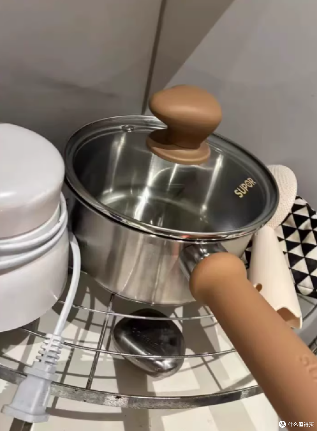 宝妈必入❗苏泊尔 316L 不锈钢辅食小奶锅