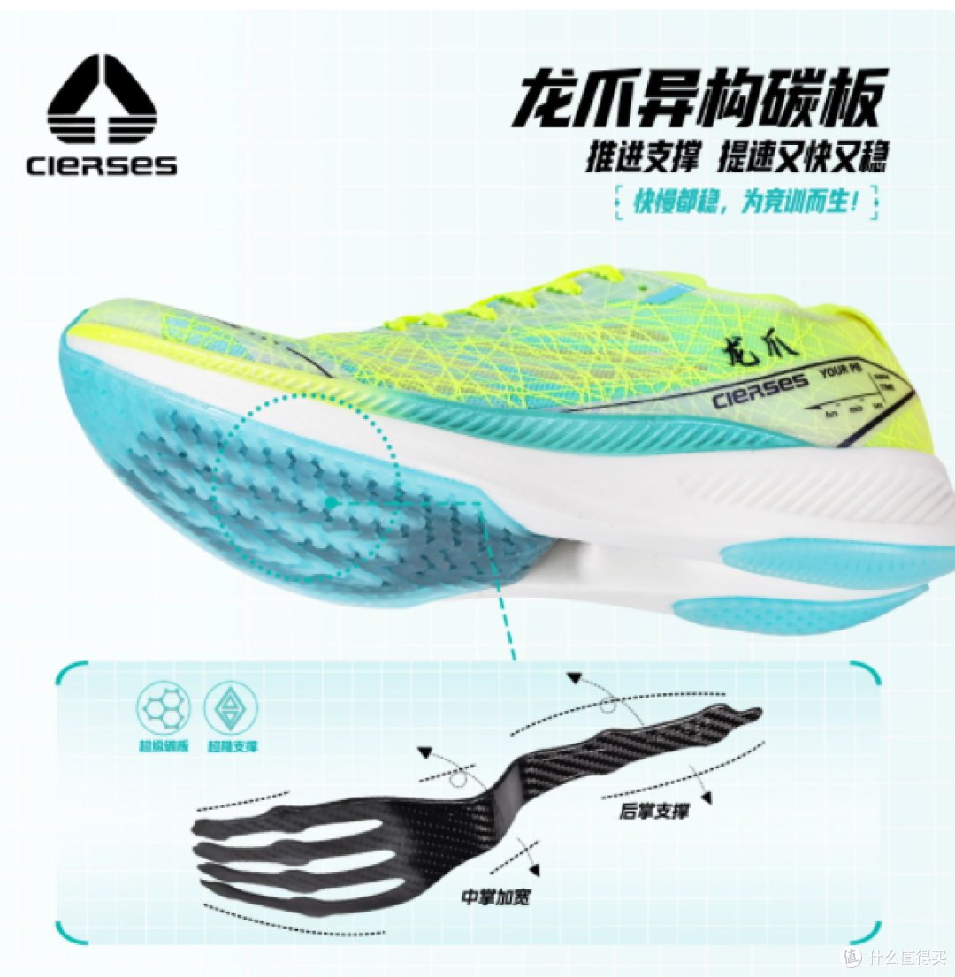 🔥凯瑟士龙爪 1.0 Pro，跑步王者新宠！