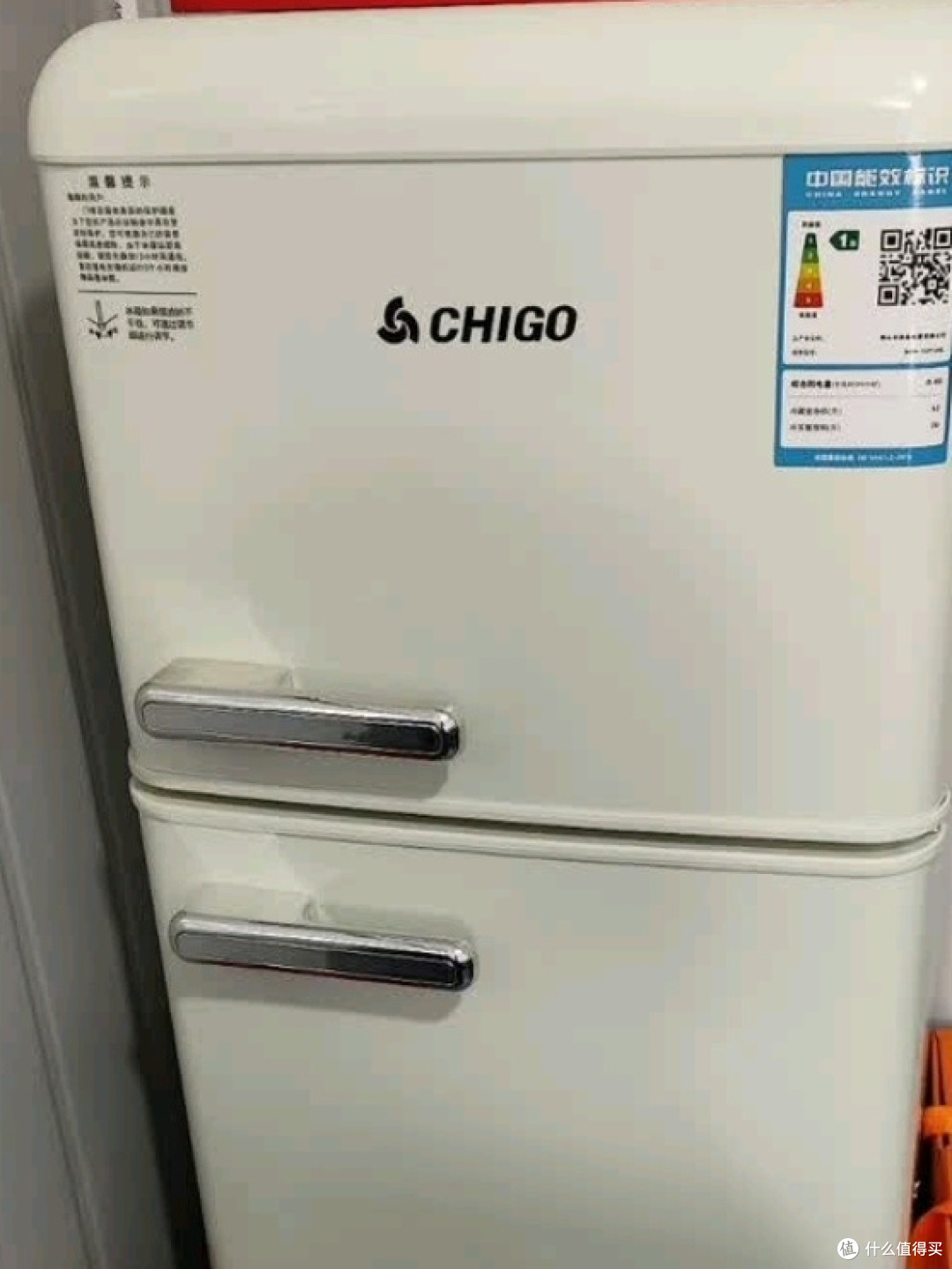 小户型必备!志高复古冰箱