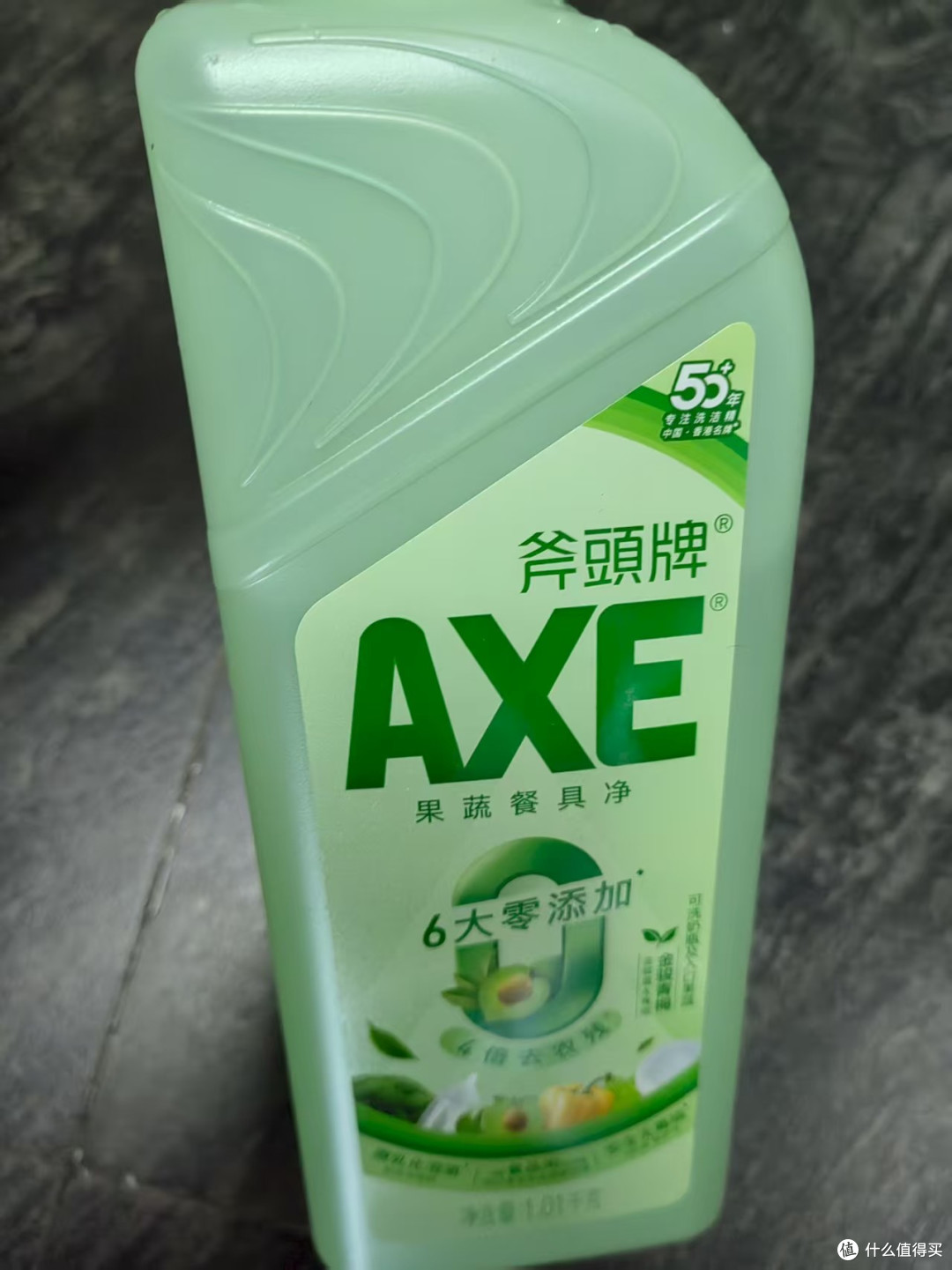 温和去油无残留,斧头牌洗洁精体验