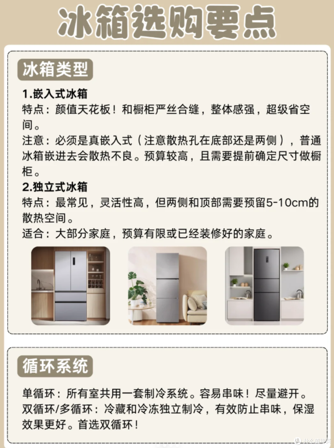 🔥冰箱选购指南|看完这篇闭眼入不踩雷!