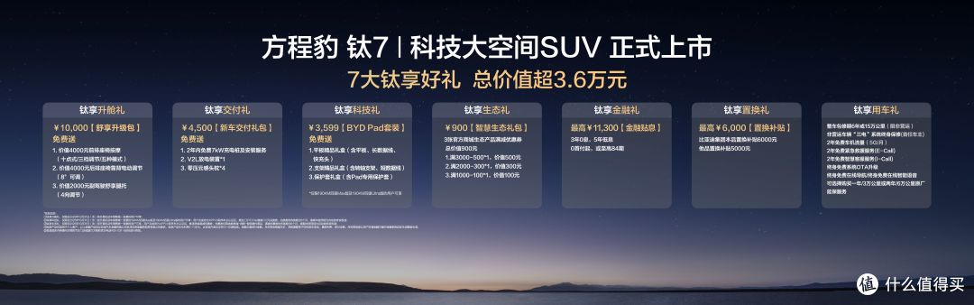 家庭SUV新旗舰!方程豹钛7以17.98万起售价开启“大五座”新时代