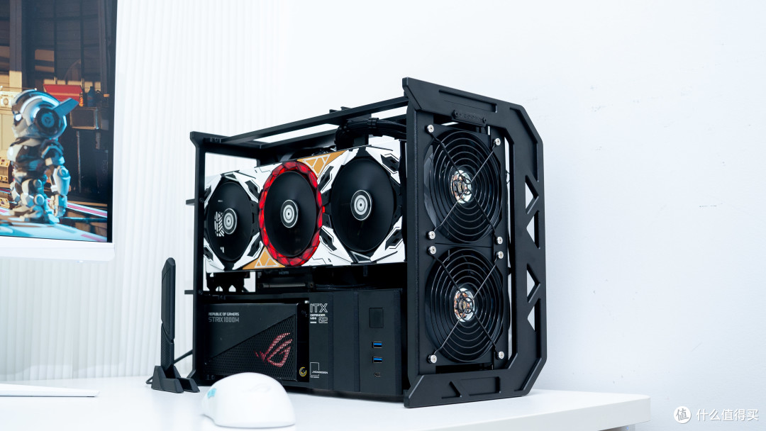 维大DEFENDER MINI 02+华硕ROG B850i+索泰5080天启装机分享