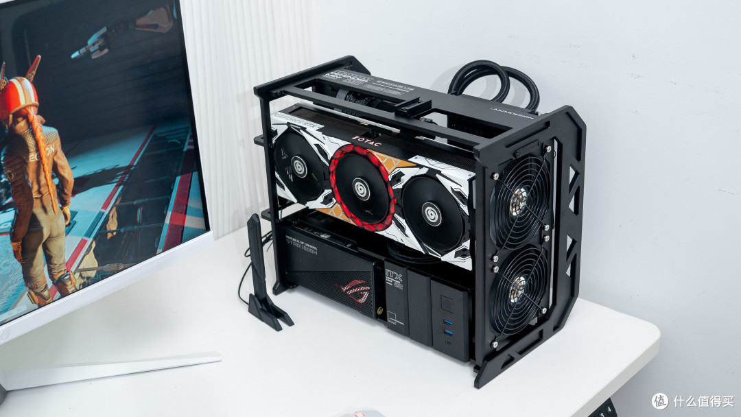 维大DEFENDER MINI 02+华硕ROG B850i+索泰5080天启装机分享