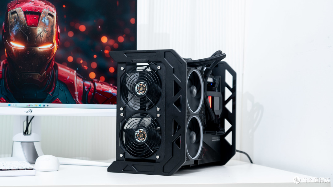 维大DEFENDER MINI 02+华硕ROG B850i+索泰5080天启装机分享