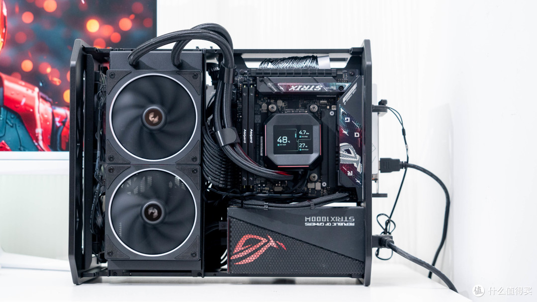 维大DEFENDER MINI 02+华硕ROG B850i+索泰5080天启装机分享