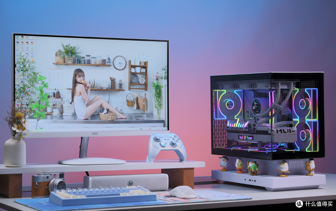 会魔法的悬浮海景房主机:趣创HM2搭配9700X+5070 HOF装机分享