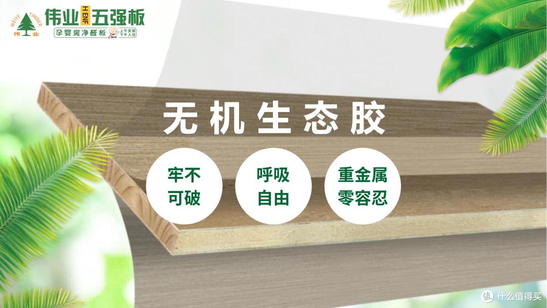 装修党必看:伟业五强板居然靠无机生态胶封神?装完即住?