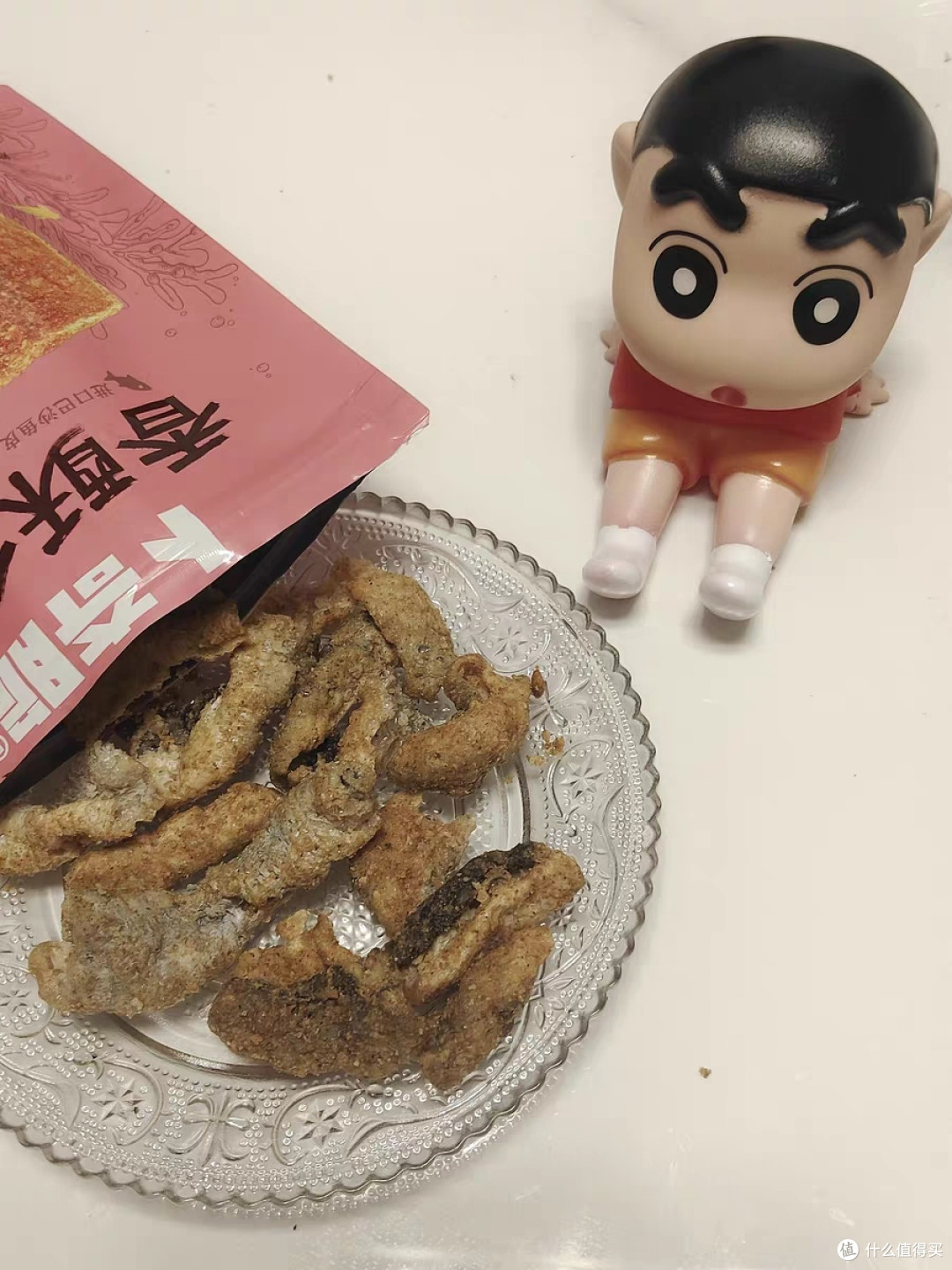 咔嚓一口超酥脆!卜奇脆咸蛋黄鱼皮,办公室解馋的海味