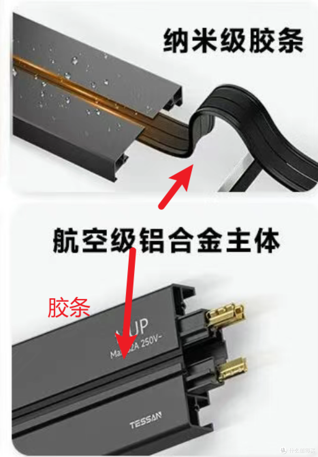 插座插入时防尘保护胶条
