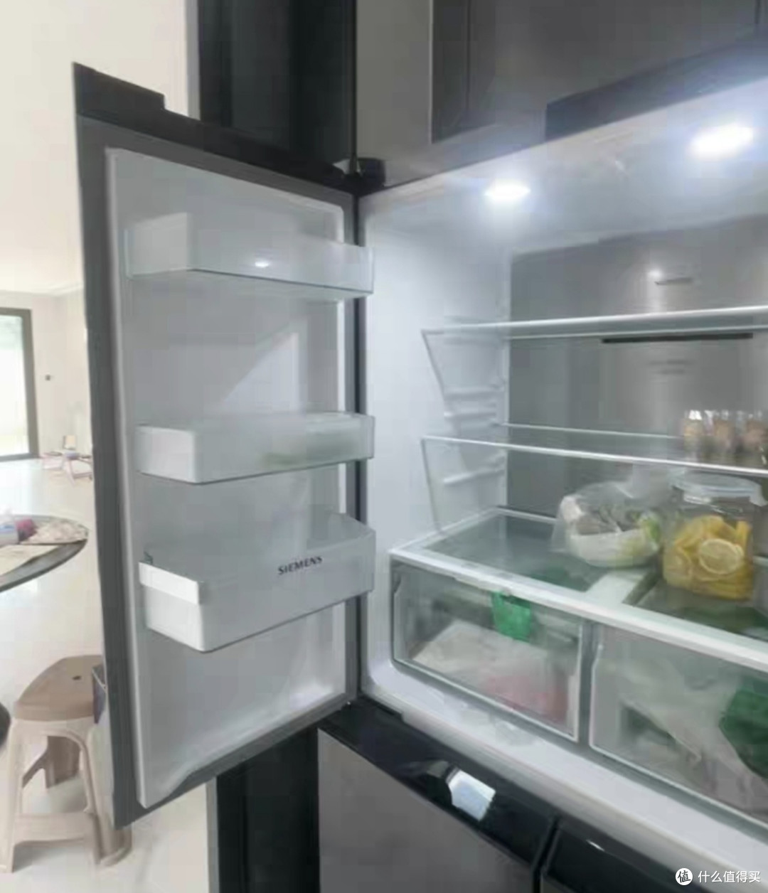 西门子605L冰箱:大容量低能耗