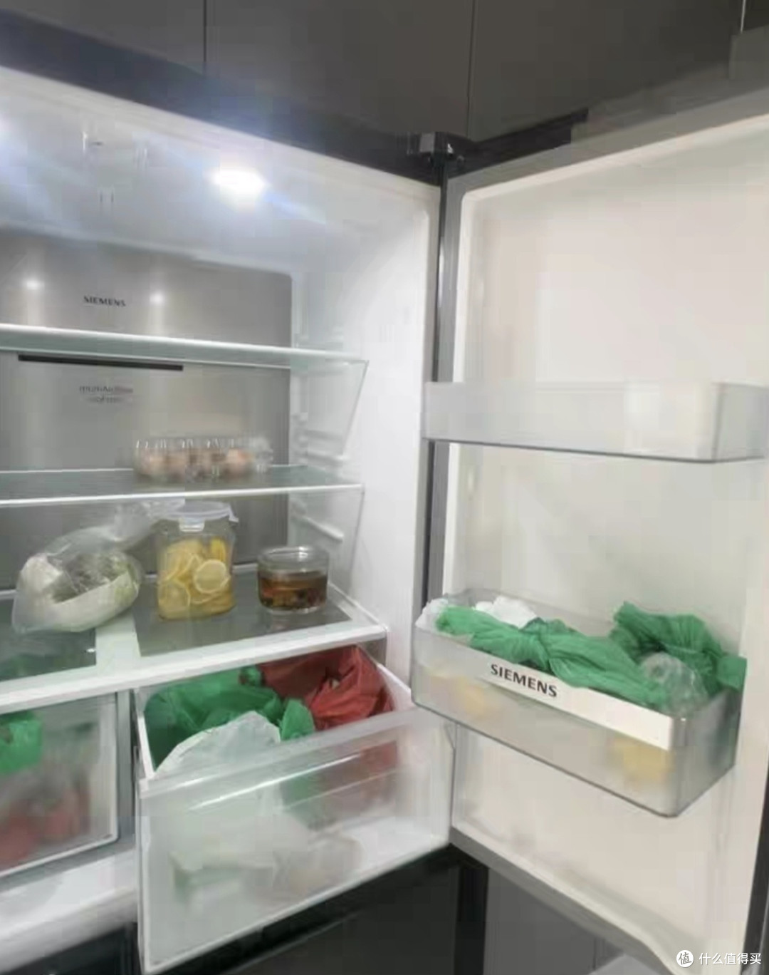 西门子605L冰箱:大容量低能耗