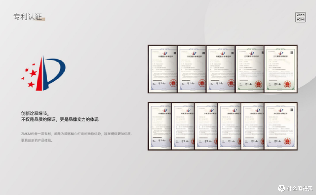 ZMKM室内门屡获殊荣和专利,用荣誉定义行业新标杆