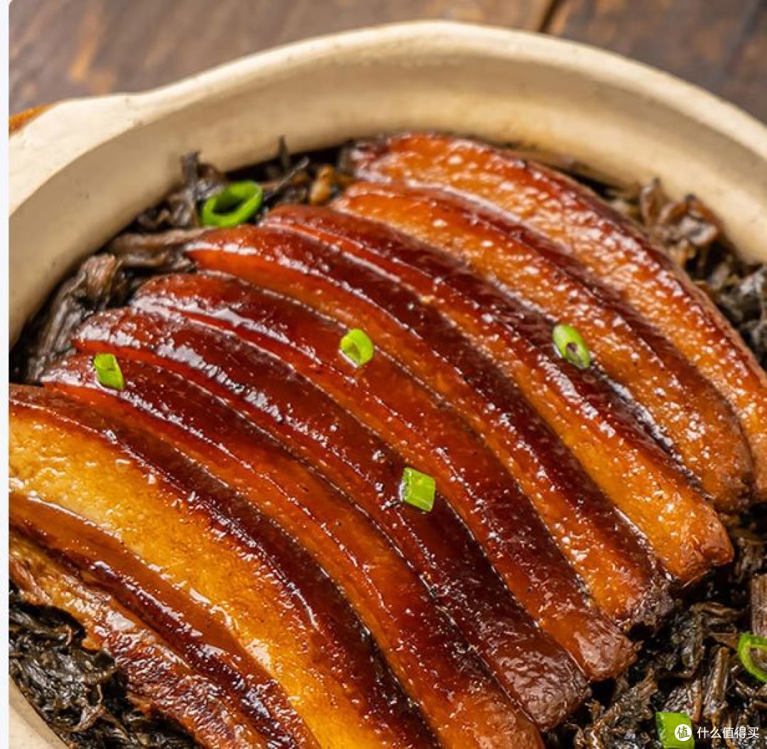 美味预制菜:雨润梅菜扣肉,蒸一蒸就可上桌,搭配米饭真好吃!