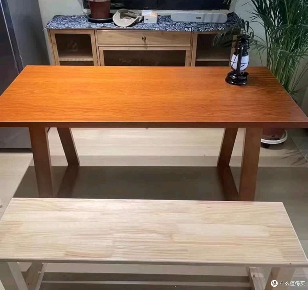 120*60CM胡桃色大板桌使用体验