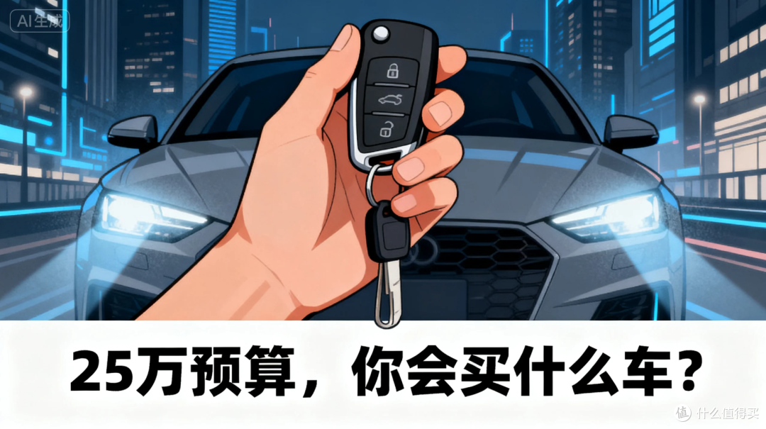 25万买车指南：燃油 / 混动 / 纯电，哪个更划算？