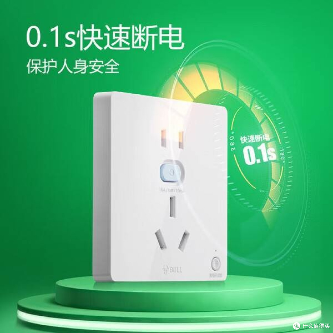 公牛GTP系列带漏电保护插座GTPZ229:安全与实用的家居电力守护者