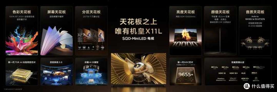 打破十年色域僵局,全球首款SQD-Mini LED机皇TCL X11L来了!!!