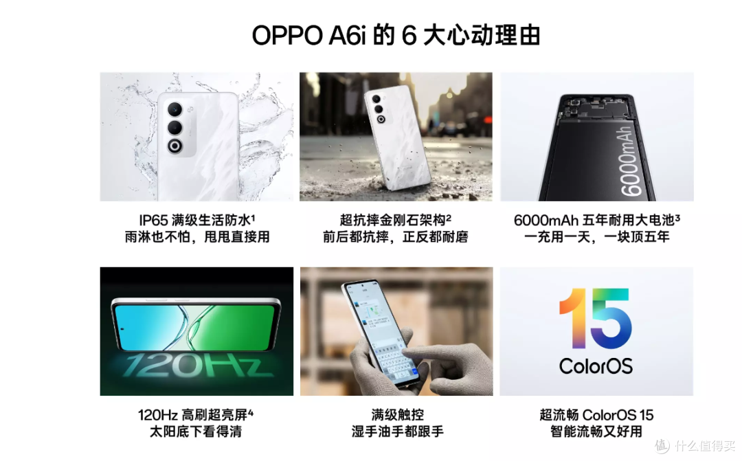 爸妈换机不纠结!A6i大字体+300%音量+IP65仅需679元