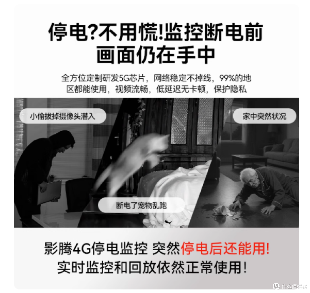 🎥解放网络束缚!影腾 4G 摄像头,家庭安全新护盾