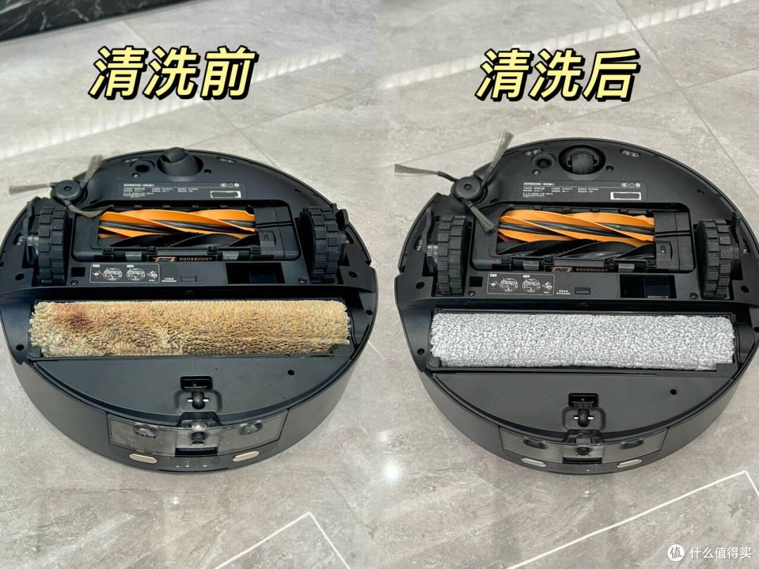 扫地机=解放双手?NO!能边拖边洗+干湿分离的扫地机才是真省事