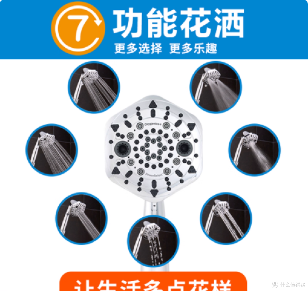 这花洒简直让我爱上了洗澡!