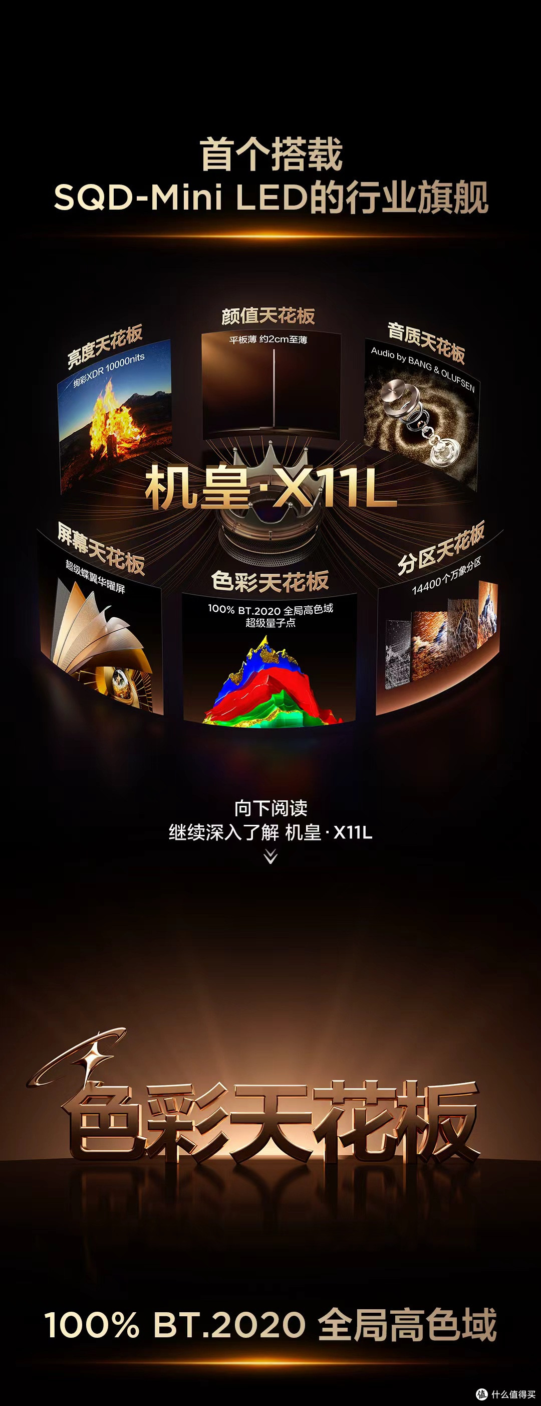 TCL 发布 X11L，SQD-Mini LED 打破色域僵局