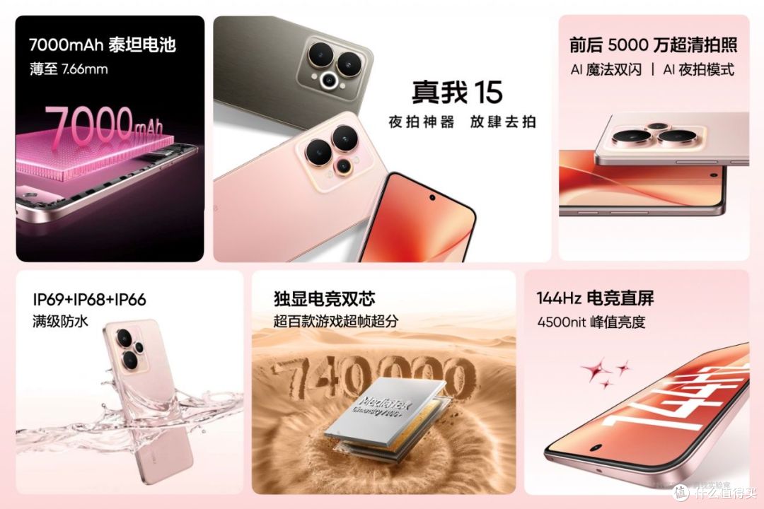 超能小直屏真我15T正式发布,首销1199元起